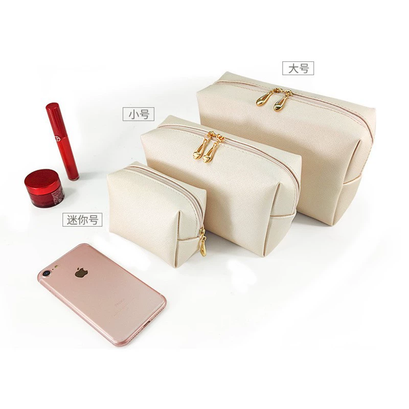 Cosmetic bag, small polyurethane waterproof high quality storage bag