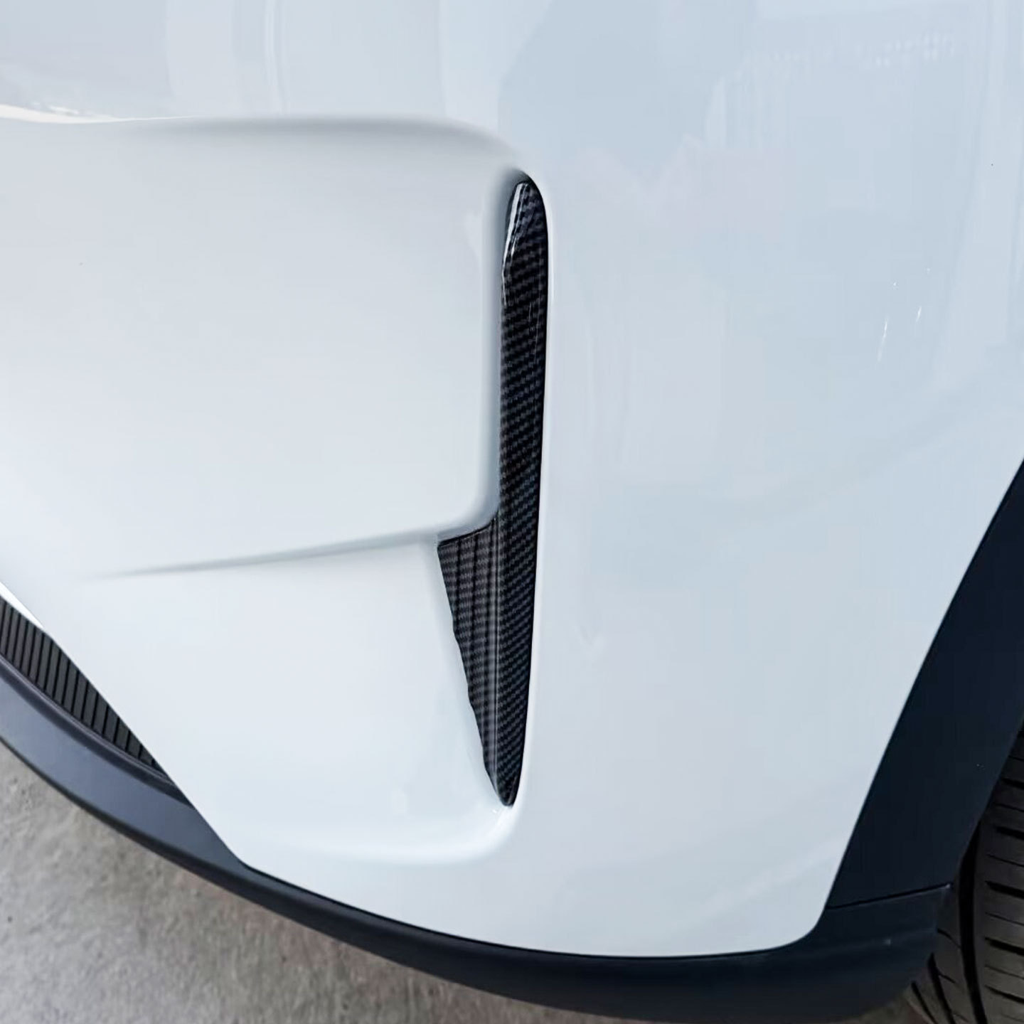 Suitable for 25 Geely Galaxy Star Wish Star Front Fog Lamp Eyebrow Bright Strips Exterior Modification Accessories Front Air Knife Trim Strips