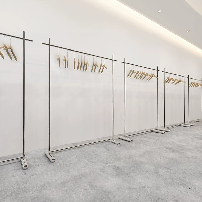 Стойка из нержавеющей стали, вешалка для мужчин и женщин, реквизит, детская одежда