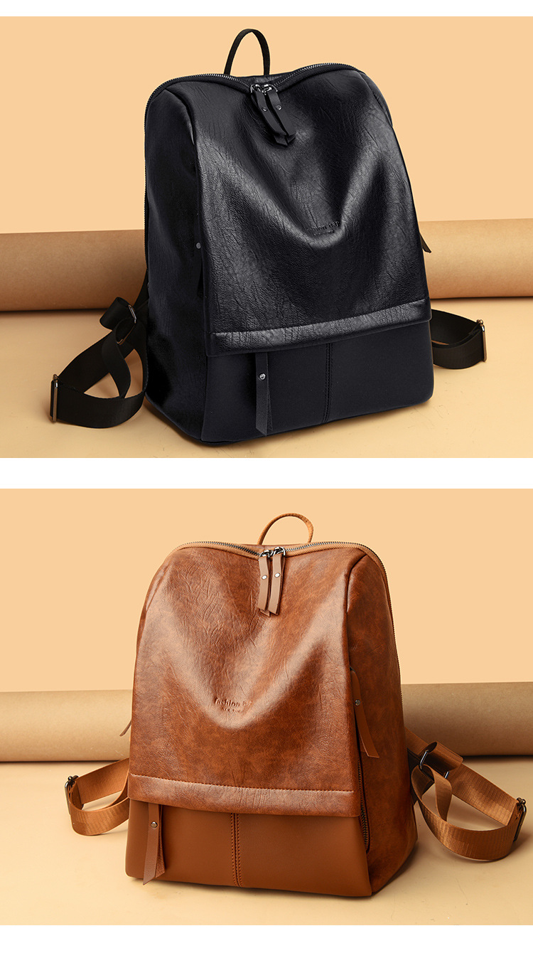 Leather Backpack Image 6