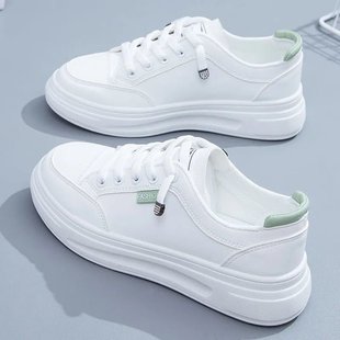 Casual Shoes White Shoes Women's Shoes 2025 New Summer Mesh Breathable Casual Sports Board Shoes Senior high school Casual All-match