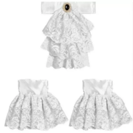 Amazon Cross-Border Vintage Lolita Lace Detachable Collar Set with Lace Wristband and Neckband, Available for Dropshipping
