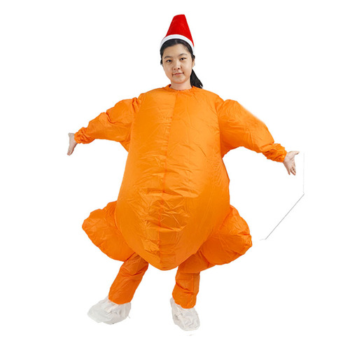 Cross-border ghost hugs dinosaur turkey flamingo elephant camel Pi Star Milky Way cowhide Pikachu running dragon inflatable suit