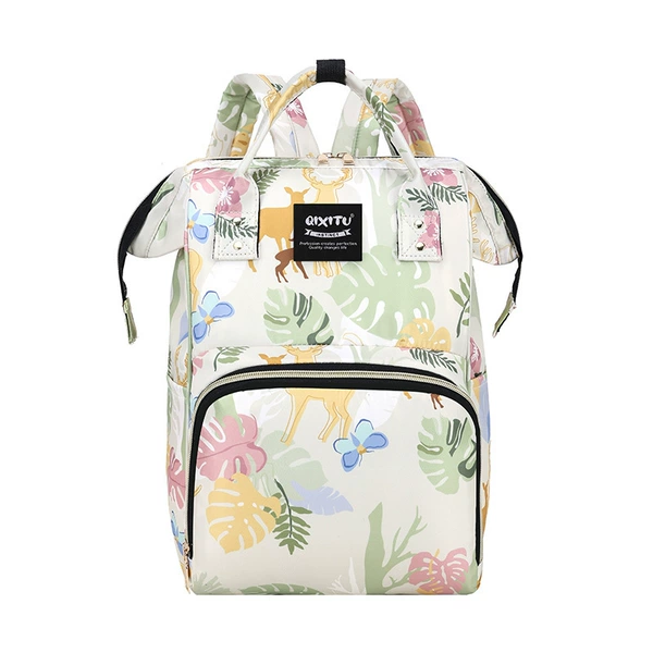 No rear zipper side pocket zipper green forest to find deer