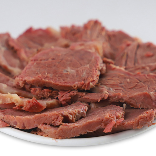 Wholesale Donkey Meat in 200g Bags, Cooked Donkey Meat, Shandong Five-Spice Sauce Donkey Meat, Dong'e Donkey Meat Vacuum Packaging