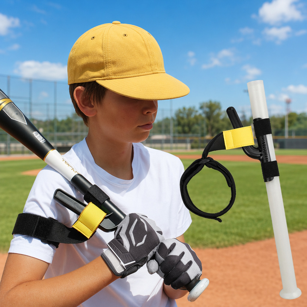 Wholesale adjustable swing resistance speed elastic band baseball batting aid baseball trainer