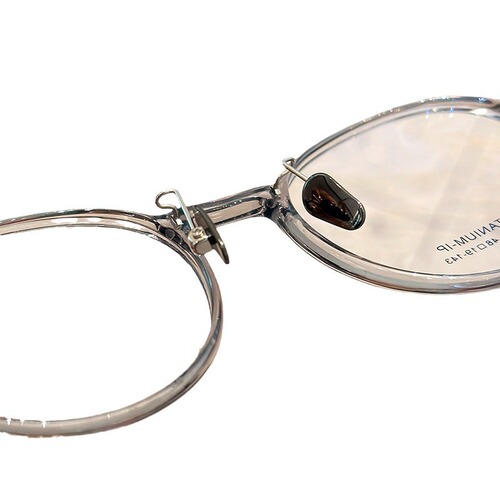 Mirror Korean-style bare-faced glasses wholesale super lightweight pure titanium frame for women 9110, popular Danyang glasses frame, titanium nearsighted glasses