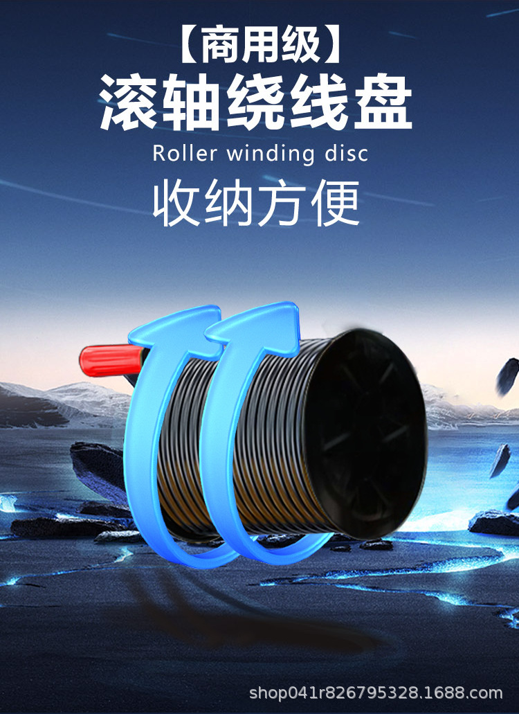 Commercial car washing machine 380 type 220v car washing shop farm high-power ultra-high pressure cleaning machine water gun grab water pump