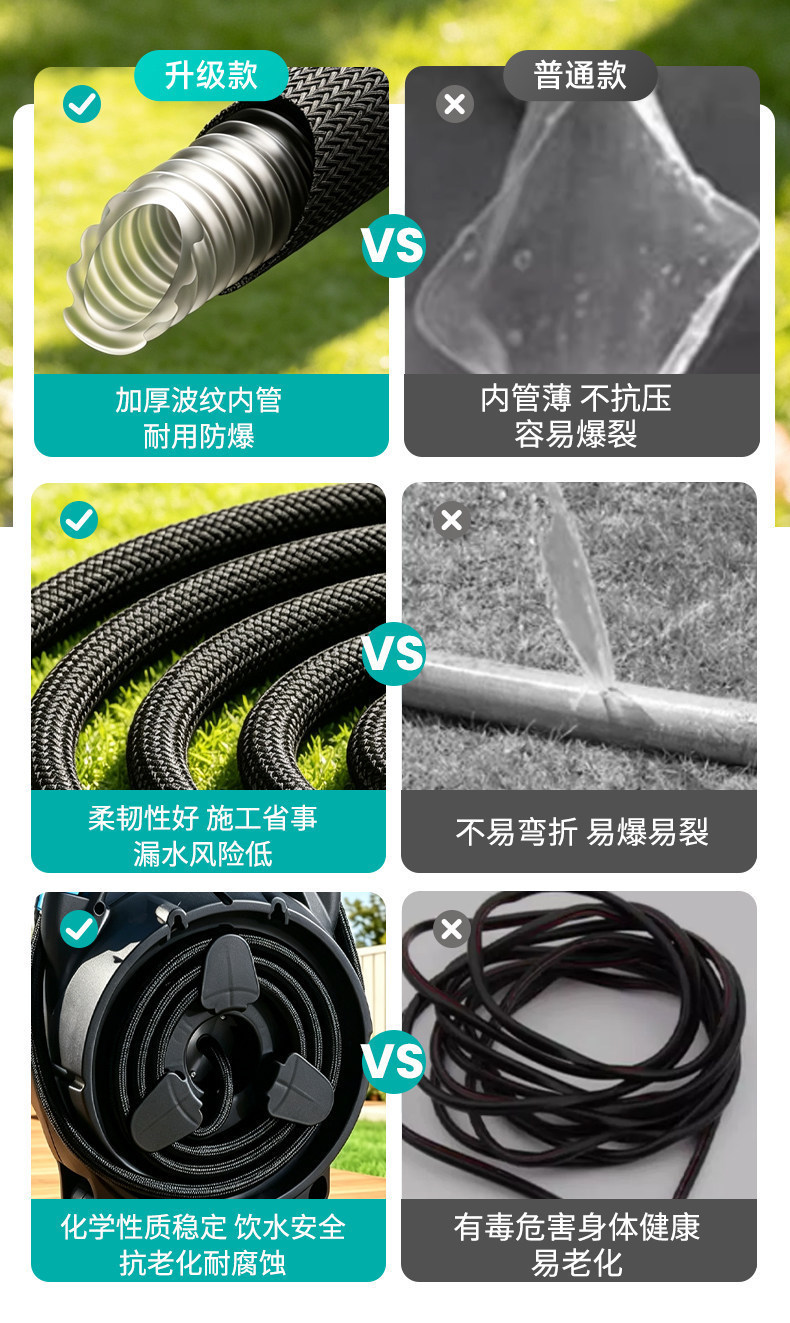Household garden watering sprinkler nozzle water gun for washing and watering vegetable beds, specialized hose spray