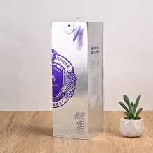 红酒盒包装盒定制高级感白酒伴手礼盒瓶装葡萄酒单支装翻盖盒