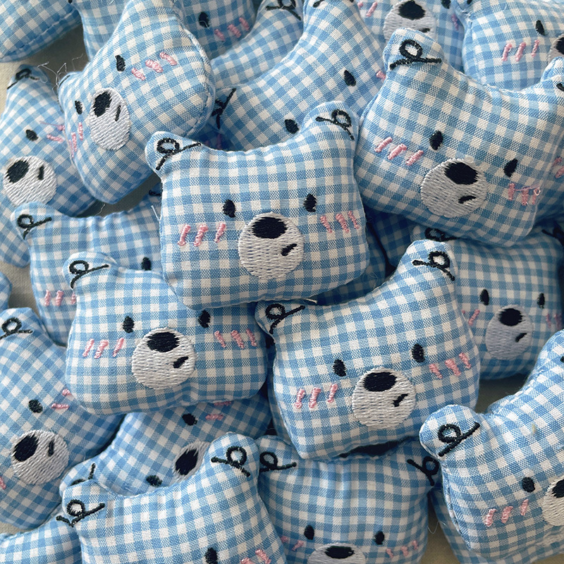 Cartoon cloth, brooch, decorative accessory, socks, with little bears, DIY