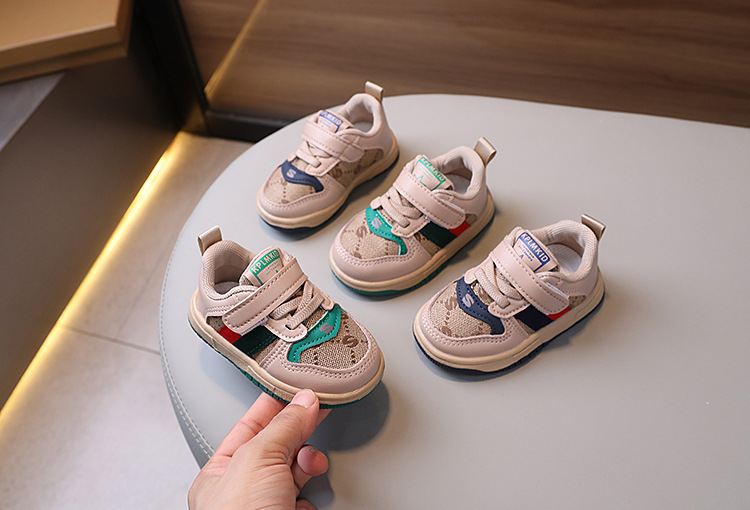 Dekliški modni lahki športni čevlji z mehkim podplatom, letna izdaja 2024, za fante, velikost 1-3_voghion.com