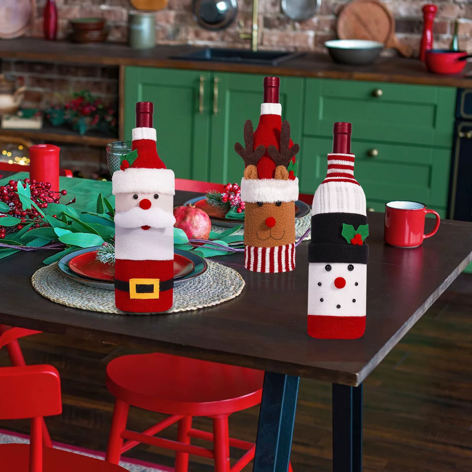 Decorations for elderly, combined atmospheric set for living room
