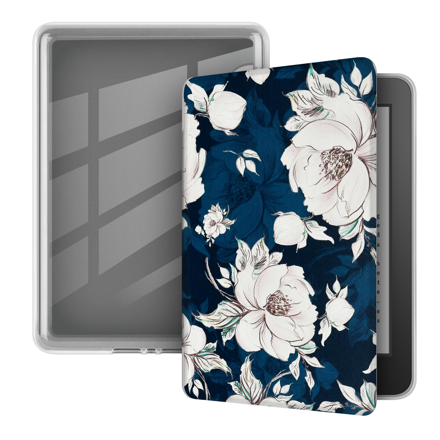 Aplicable kindle paperwhite6543 acrílico pintado funda protectora 658/558 funda protectora transparente