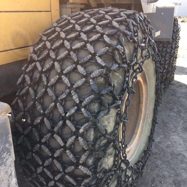 Suministro 9.75-18/1000-20/255/70D406 cadena de protección de neumáticos forjados