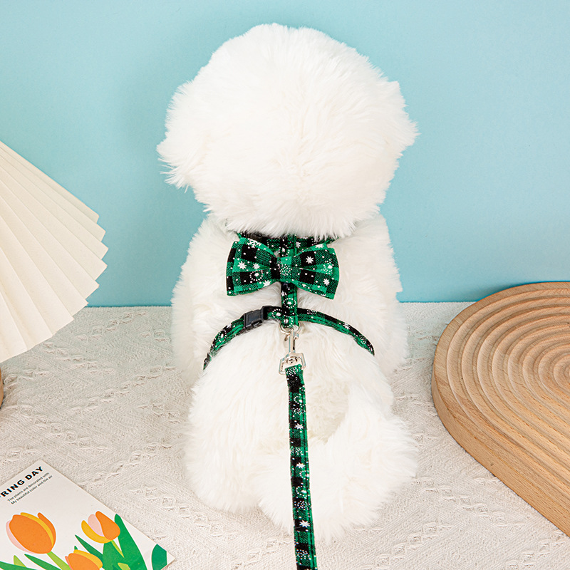 눈꽃 I자형 녹색 [긴 줄무늬, 리본 없음]