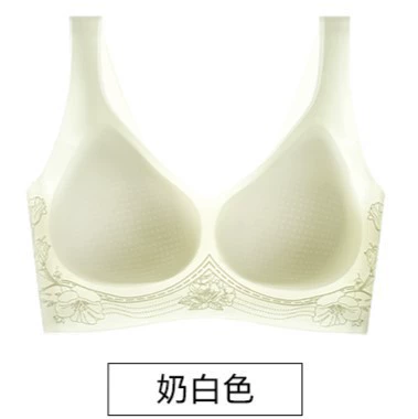 Флоралл ultra thin mountain tea, thin breathable underwear, wireless bra, 3D