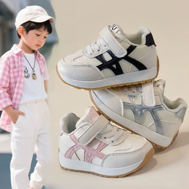 Детская модная спортивная обувь осень 2025, новые нескользящие кроссовки для мальчиков в стиле Форреста Гампа, кроссовки для девочек, повседневная обувь для малышей