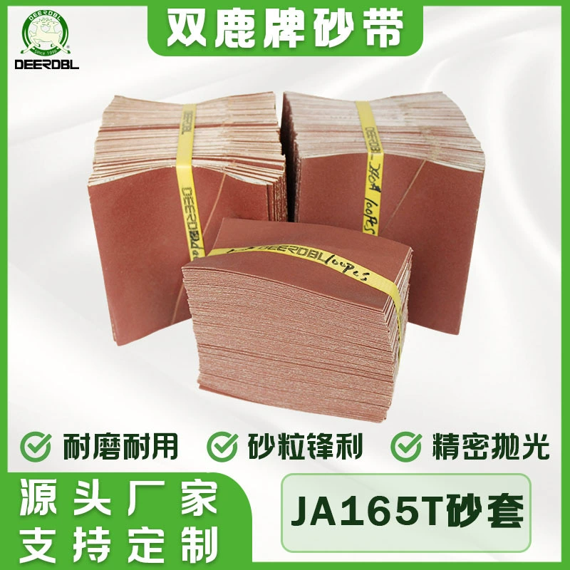 Оптовая продажа двойного цилиндрического шлифовального круга с ручкой из нержавеющей стали с покрытием из оксида алюминия для удаления ржавчины и полировки