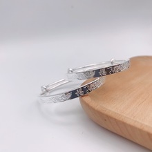 宝宝999足银手镯兔年婴幼儿纯银手环长命锁套装满月百日周岁礼物