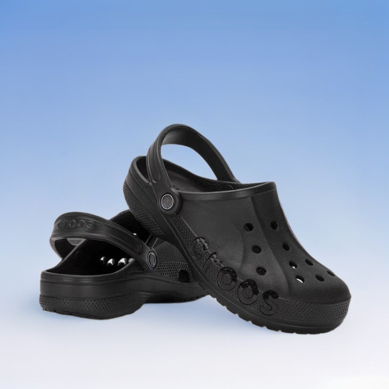 cross贝雅镂空款情侣洞洞鞋户外明星同款透气包头EVA凉拖沙滩鞋