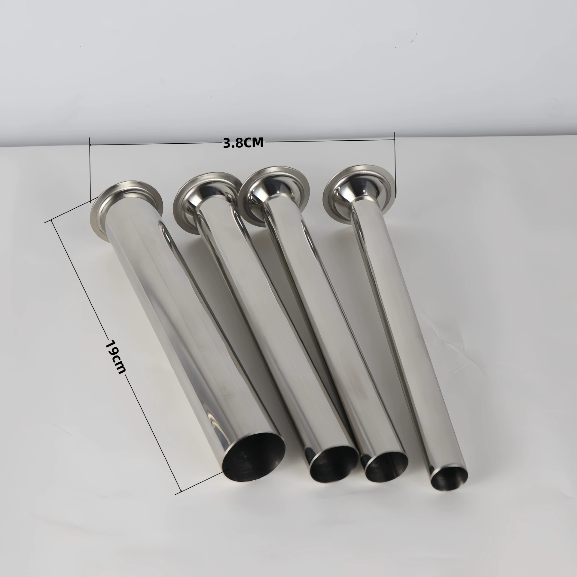 Нержавеющая сталь клизма машина маленький набор из четырех частей из нержавеющей стали колбаса клизмы трубки клизмы фитинги для клизмы 3,8 см