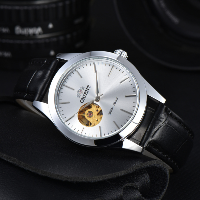 2025 hot-selling, high-quality men's automatic mechanical double lion watch, direct from the manufacturer, available for drop shipping