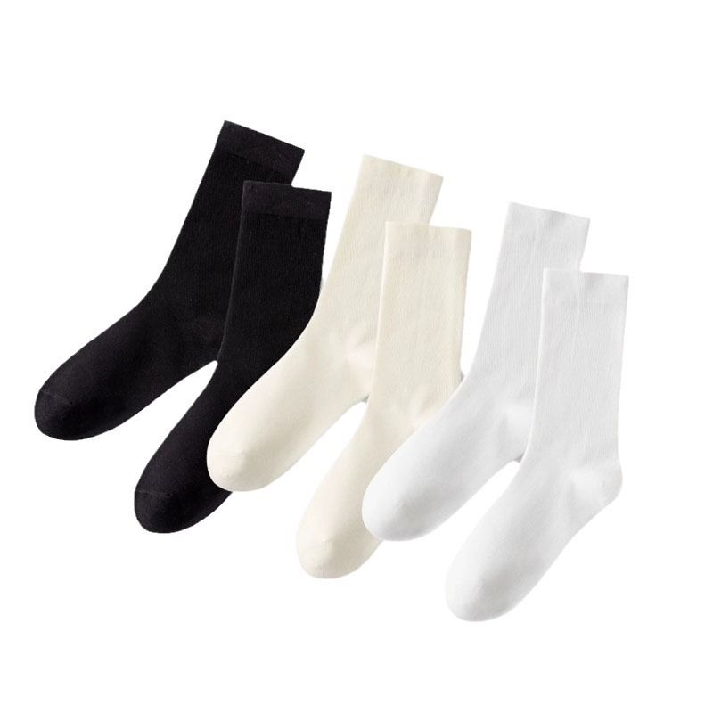 Piled socks for children spring and summer thin cotton mid-tube socks antibacterial deodorant sweat-absorbent monthly socks boneless socks Zhuji socks