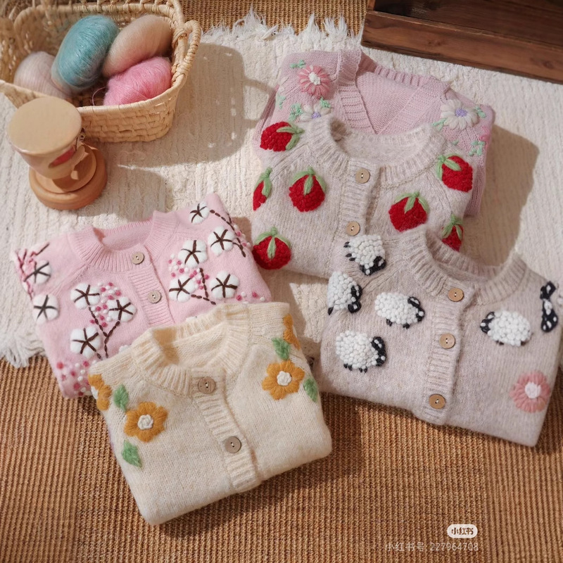 13 行秋と冬の新しい新鮮で甘いカシミヤセーターかわいいスタイルのニットセーターブランド婦人服卸売供給|undefined