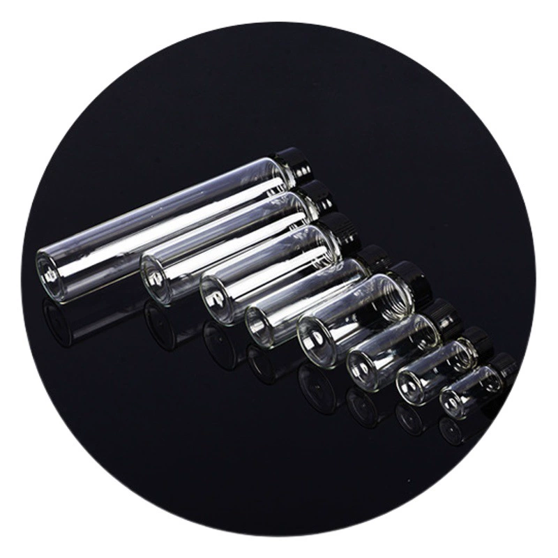 2/3/5/10/15/20/30/40/60 мл прозрачная стеклянная бутылка с винтом, бутылка с образцом, бутылка с реагентом