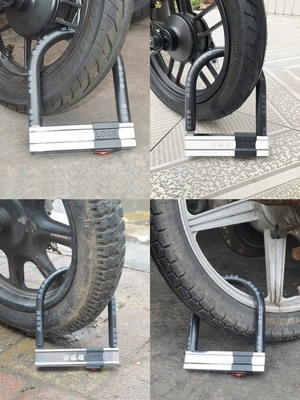 Motorcycle Lock – U-Shaped Anti-Theft Lock Head