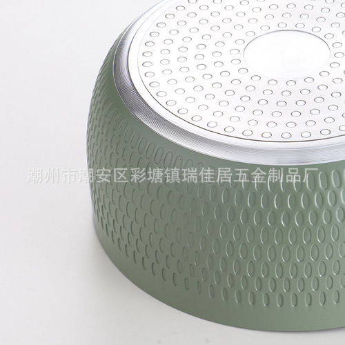 Southeast Asian aluminum ramen pot commercial instant noodle pot pasta soup pot non-stick aluminum sukiyaki pan