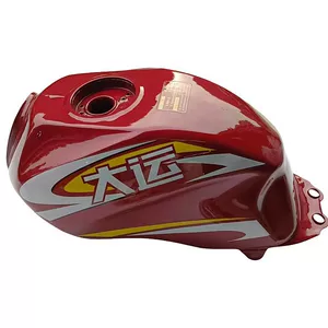 Military-grade three-wheel vehicle fuel tank 150/200, double-hole large fuel tank cap, universal for Zongshen, Loncin, Dayun, red and blue
