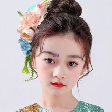 原创设计傣族发饰舞蹈头花泰国民族风头饰演出服装配饰花发梳