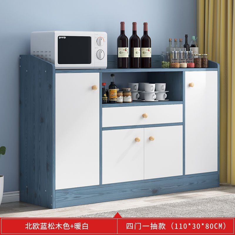 Fábrica directa de comedor armario de vinos armario de platos de cocina doméstica moderna simple cocina tablero de té sala de estar contra la pared microondas
