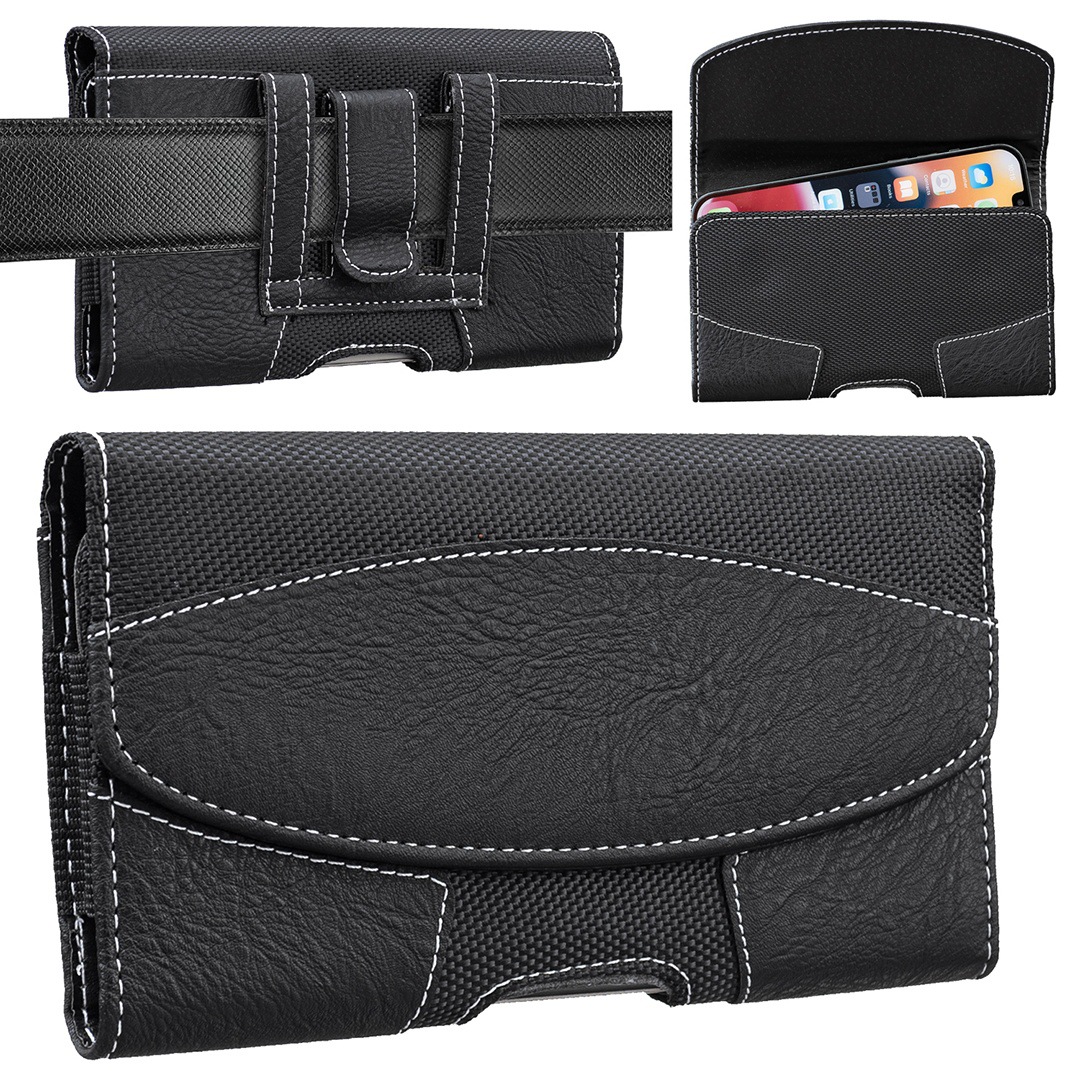 Bfb09 Traditional Waist Bag Brown Black Suitable for 7inch / 6.3inch / 5.5inch / 5inch