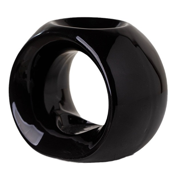 Salón de belleza nicho ayuda para dormir fragancia aceite esencial aromaterapia horno ardiente en seco madera de sándalo candelabro vela de cerámica lámpara de fusión image 7