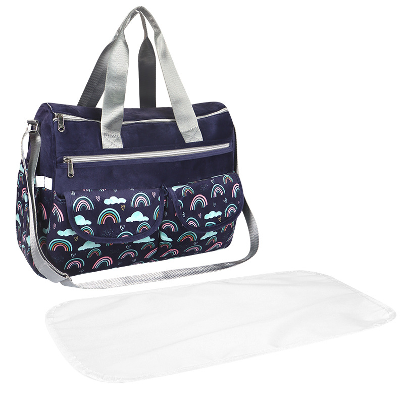 WL-1043-플란넬마미백-다크블루