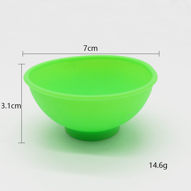 Tazón de silicona transfronterizo Tazón de maquillaje Tazón de máscara Tazón de condimentos Tazón de almacenamiento Tazón de horneado Tazón de tabaco Tazón multipropósito