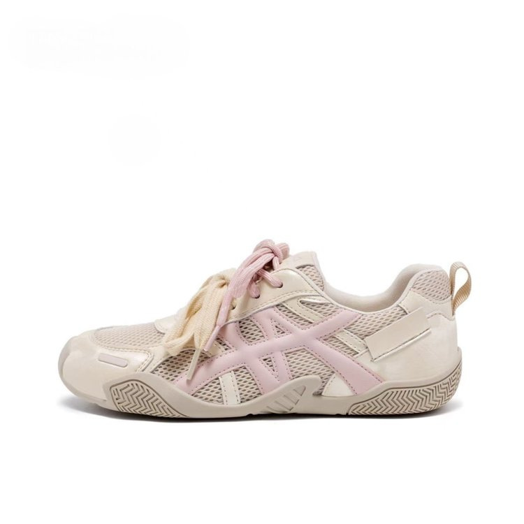 Zapatos de entrenamiento alemán transpirables de malla plana para mujeres 2026 nuevos zapatos de verano de correa de color universal estudiantes de moda de zapatos deportivos casuales