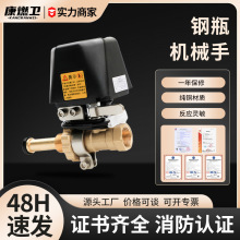 家用燃气泄漏紧急切断阀报警器钢瓶机械手液化气报警紧急切断阀