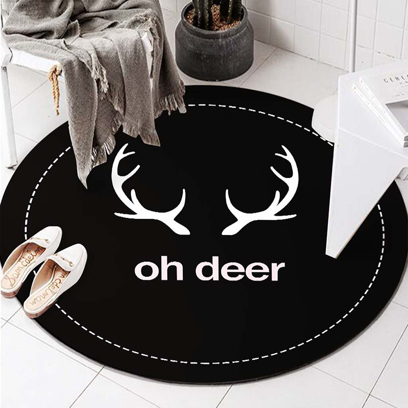 Alfombra de terraza de cristal absorción de agua alfombra antideslizante sala de estar sofá cojín de pies doméstico resistente a la suciedad fácil de cuidar alfombra de cama del dormitorio