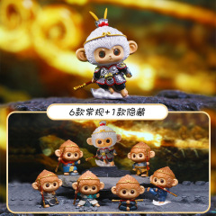 国潮黒神話ブラインドボックスゲーム周辺の金フープ棒斉天大聖手はデスクトップに男の子を飾ってプレゼントします。