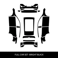 Car paint protective film Plus Invisible Car Cover - glossy-black-tpu-model-24-26-byd-yuan-plus
