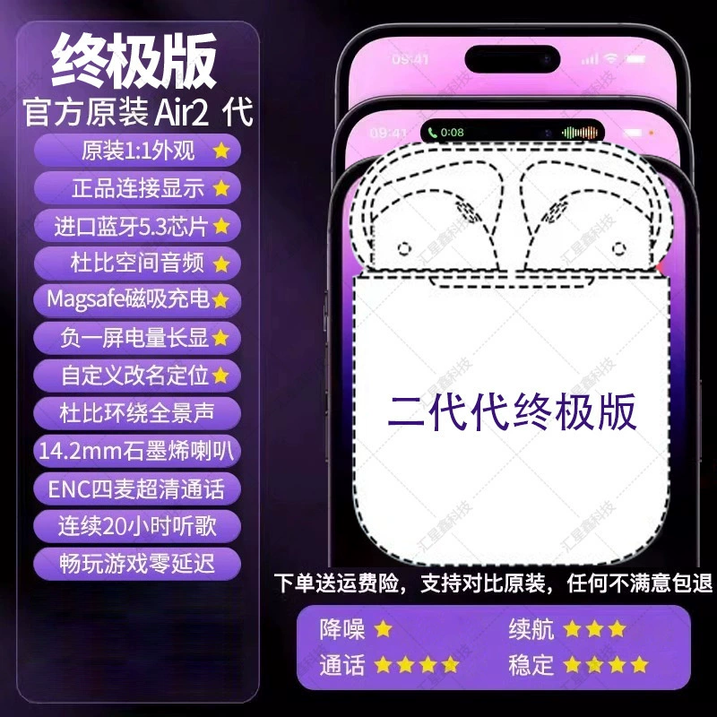 ES наушники-клипсы: совместимы с Apple Huawei Android, Bluetooth, компактный корпус 9x5x9 см, 0,1 кг