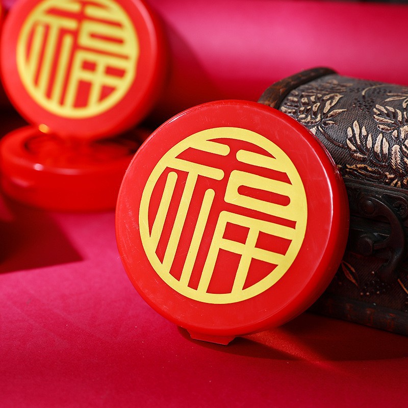 Pegatinas de rejilla para cajas de bendiciones y couplets del Festival de Primavera, cinta transparente de doble cara de alta adherencia sin rastro, cinta especial para couplets de boda, cinta adhesiva fuerte al por mayor.