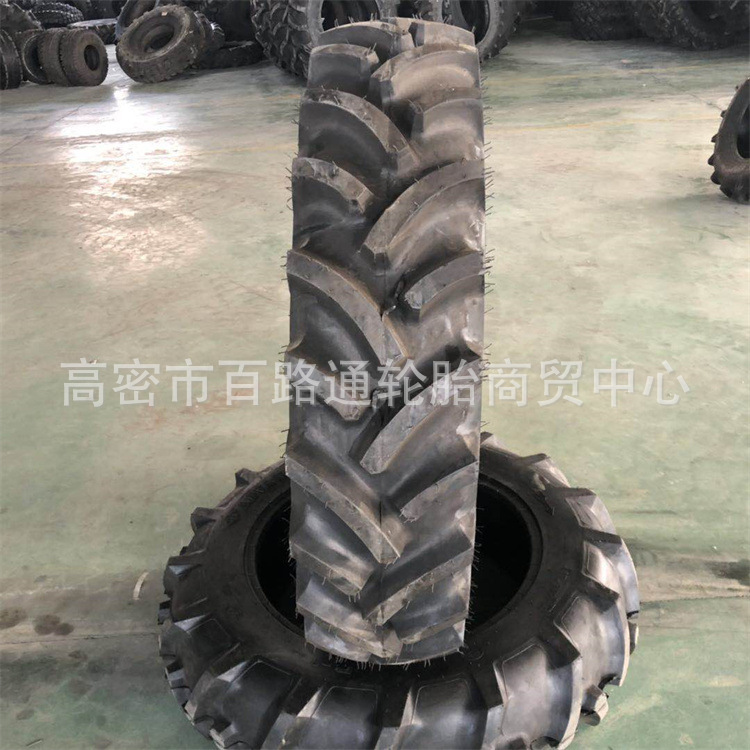厂家直供11.2-28人字花纹拖拉机轮胎 加厚耐磨 农用系列轮胎