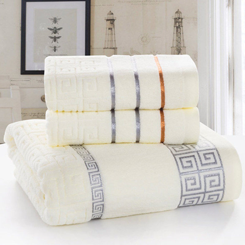 100 Cotton Bath Towel Cotton Extra Large Thickened Adult Absorbent Soft Couple Hotel Bath Towel for Men and Women