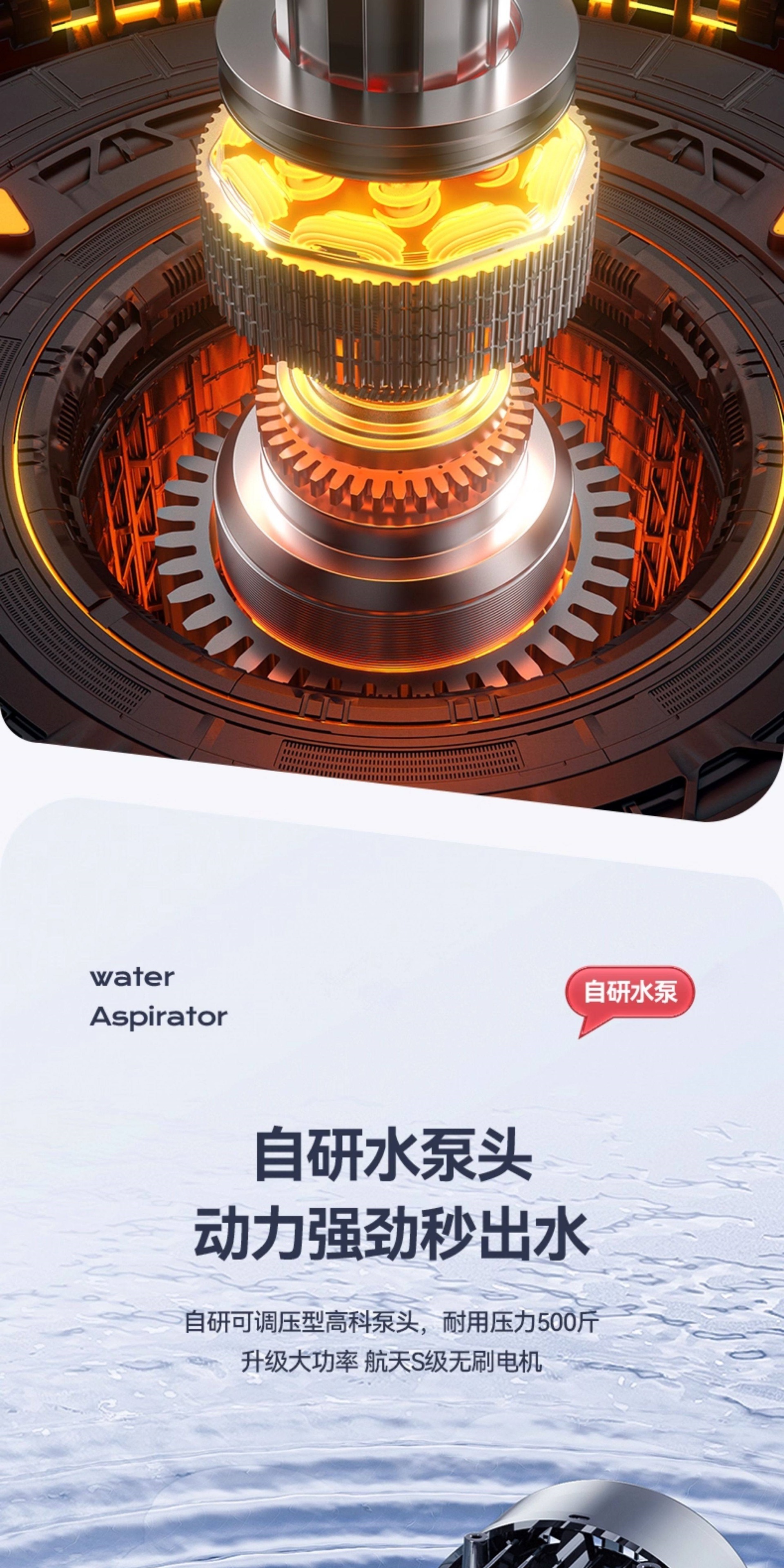 Delixi New Model Car Washing Machine 220V High-Pressure Water Gun for Home Use, High-Power Cleaning Brush Car Washer Pump, Powerful Floor Cleaning Tool