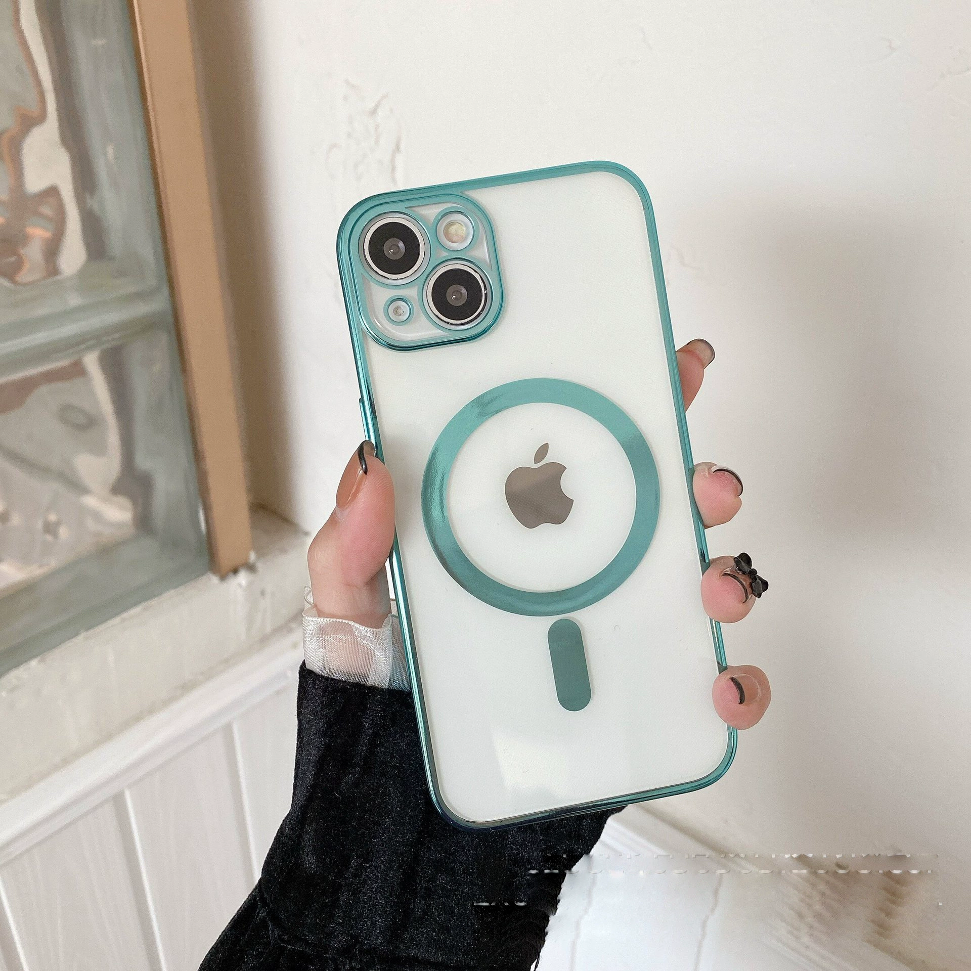 Apple, прозрачный совместимый защитный чехол, iPhone14, чехол для телефона, 14promax, 8plus